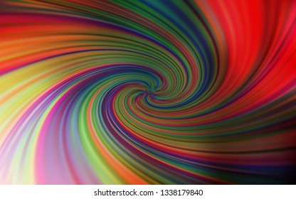 Light Green, Red vector abstract layout. New colored illustration in blur style with gradient. New way of your design.