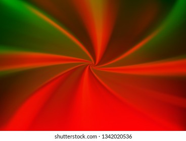 Light Green, Red vector abstract bright template. Colorful illustration in abstract style with gradient. A completely new template for your design.