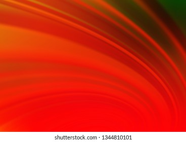 Light Green, Red vector abstract blurred template. Colorful abstract illustration with gradient. The blurred design can be used for your web site.