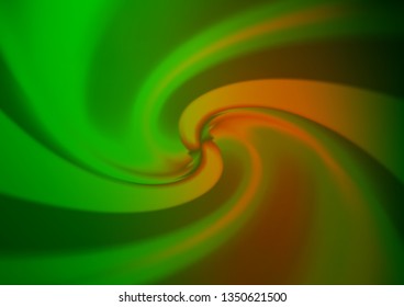Light Green, Red vector abstract bright background. A completely new color illustration in a bokeh style. The template for backgrounds of cell phones.