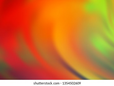 Light Green, Red vector abstract background. Glitter abstract illustration with an elegant design. The elegant pattern for brand book.