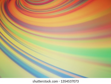 Light Green, Red vector abstract background. A completely new color illustration in a bokeh style. The template for backgrounds of cell phones.