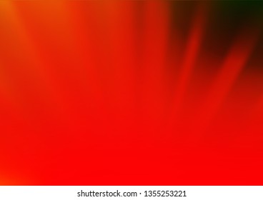 Light Green, Red vector abstract bokeh pattern. Modern geometrical abstract illustration with gradient. Brand new design for your business.