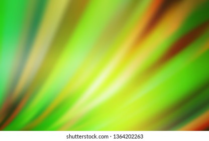 Light Green, Red vector abstract bright pattern. Creative illustration in halftone style with gradient. Blurred design for your web site.