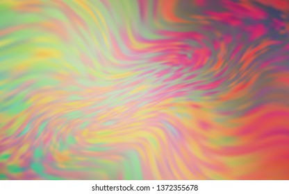 Light Green, Red vector abstract blurred background. Abstract colorful illustration with gradient. New way of your design.