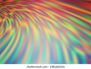 Light Green, Red vector abstract background. Glitter abstract illustration with an elegant design. The elegant pattern for brand book.