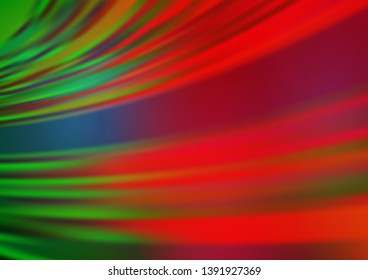 Light Green, Red vector abstract bright background. Shining colorful illustration in a Brand new style. A new texture for your design.