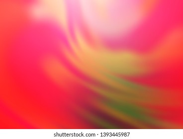 Light Green, Red vector abstract background. Colorful illustration in abstract style with gradient. A completely new design for your business.