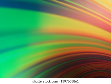 Light Green, Red vector abstract background. An elegant bright illustration with gradient. Brand new style for your business design.