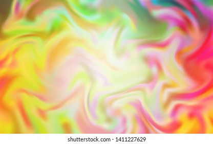Light Green, Red vector abstract blurred background. A completely new colored illustration in blur style. New style design for your brand book.