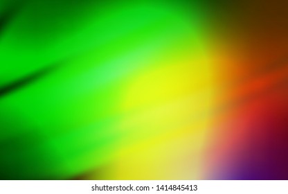Light Green, Red vector abstract bright template. Glitter abstract illustration with gradient design. New way of your design.