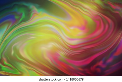 Light Green, Red vector abstract blurred background. Colorful illustration in abstract style with gradient. New way of your design.