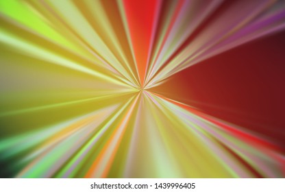 Light Green, Red vector abstract layout. Colorful illustration in abstract style with gradient. New way of your design.