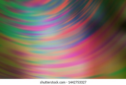 Light Green, Red vector abstract blurred layout. New colored illustration in blur style with gradient. New style design for your brand book.