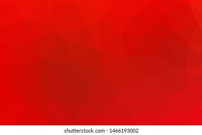 Light Green, Red vector abstract mosaic pattern. Glitter abstract illustration with an elegant design. Textured pattern for background.