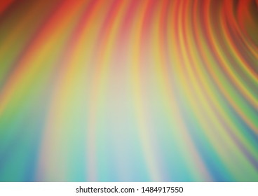 Light Green, Red vector abstract bright background. Colorful abstract illustration with gradient. The template for backgrounds of cell phones.