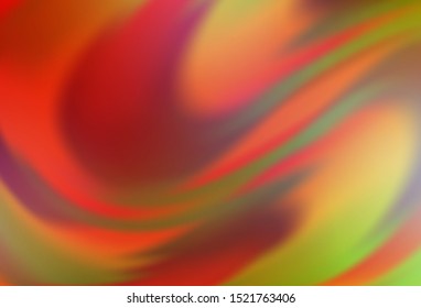 Light Green, Red vector abstract layout. Abstract colorful illustration with gradient. Background for a cell phone.