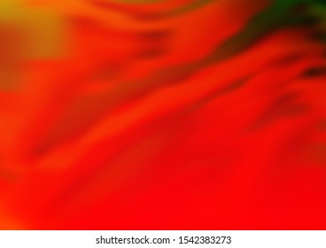 Light Green, Red vector abstract bokeh pattern. Shining colorful illustration in a Brand new style. The blurred design can be used for your web site.