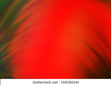 Light Green, Red vector abstract bokeh pattern. Colorful illustration in abstract style with gradient. A new texture for your design.