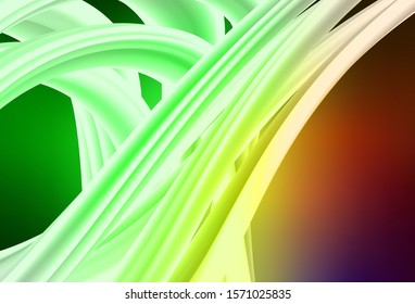 Light Green, Red vector abstract bright texture. Modern abstract illustration with gradient. Background for a cell phone.