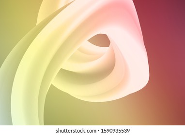 Light Green, Red vector abstract bright pattern. New colored illustration in blur style with gradient. New style design for your brand book.