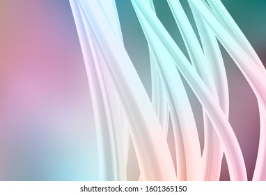 Light Green, Red vector abstract layout. Abstract colorful illustration with gradient. New style design for your brand book.