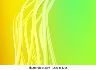 Light Green, Red vector abstract bright pattern. A completely new colored illustration in blur style. Smart design for your work.