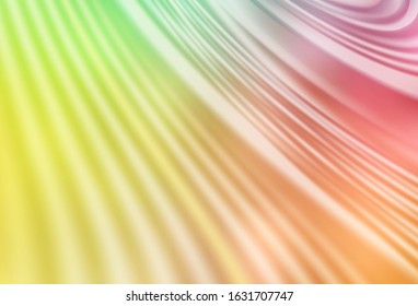 Light Green, Red vector abstract blurred background. Modern abstract illustration with gradient. Background for designs.