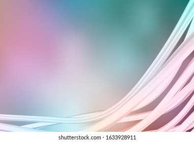 Light Green, Red vector abstract bright texture. Colorful abstract illustration with gradient. New style design for your brand book.