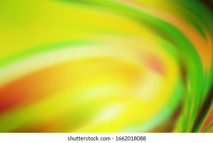Light Green, Red vector abstract blurred layout. New colored illustration in blur style with gradient. The best blurred design for your business.
