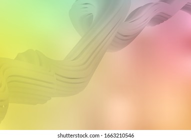 Light Green, Red vector abstract blurred background. Creative illustration in halftone style with gradient. Background for a cell phone.
