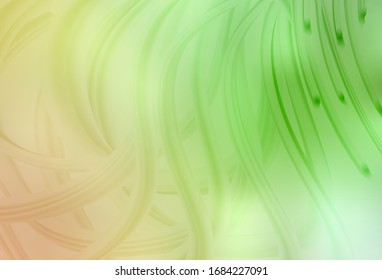 Light Green, Red vector abstract blurred background. New colored illustration in blur style with gradient. New style design for your brand book.