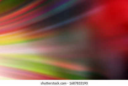 Light Green, Red vector abstract bright pattern. Creative illustration in halftone style with gradient. New way of your design.