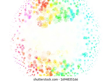 Light Green, Red vector abstract pattern with branches. Brand new colored illustration with leaves and branches. New design for your business.