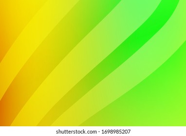 Light Green, Red vector abstract blurred layout. Shining colorful illustration in smart style. New way of your design.