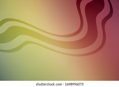 Light Green, Red vector abstract blurred background. Modern abstract illustration with gradient. The best blurred design for your business.