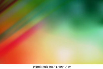 Light Green, Red vector abstract bright pattern. Colorful abstract illustration with gradient. Completely new design for your business.