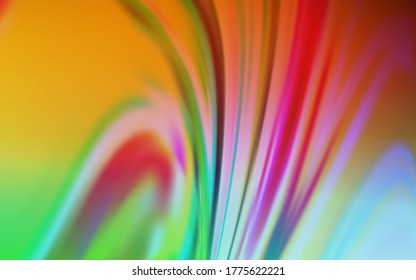Light Green, Red vector abstract blurred layout. Modern abstract illustration with gradient. Completely new design for your business.