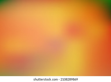 Light Green, Red vector abstract blurred background. Modern abstract illustration with gradient. Brand new style for your business design.
