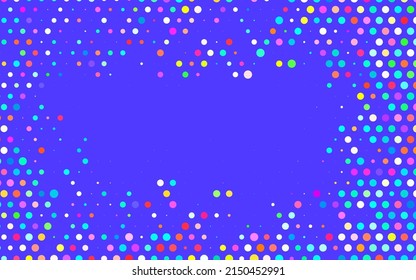 Luz verde, vector rojo Abstracto ilustración con burbujas de colores en estilo natural. Ilustración con un conjunto de círculos abstractos de colores brillantes. Diseño moderno para una tarjeta de visita.