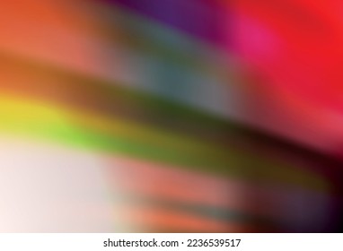 Hellgrünes, rotes, abstraktes Layout der Vektorgrafik. Eine komplett neue farbige Illustration im unscharfen Stil. Eleganter Hintergrund für ein Markenbuch.