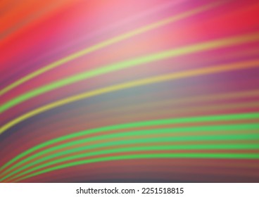 Light Green, Red vector abstract bokeh pattern. Shining colorful illustration in a Brand new style. The template for backgrounds of cell phones.