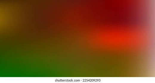 Light green, red vector abstract blur backdrop. Shining colorful blur illustration in abstract style. Modern design for your apps.