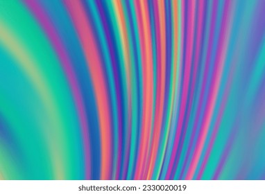 Light Green, Red vector abstract bright texture. Colorful illustration in abstract style with gradient. Completely new design for your business.