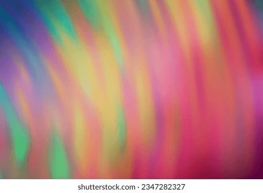 Light Green, Red vector abstract bright pattern. A completely new colored illustration in blur style. New style design for your brand book.