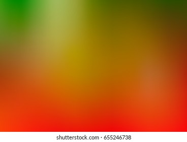 Light Green, Red vector abstract template. Glitter abstract illustration with an elegant design. The completely new template can be used for your brand book.