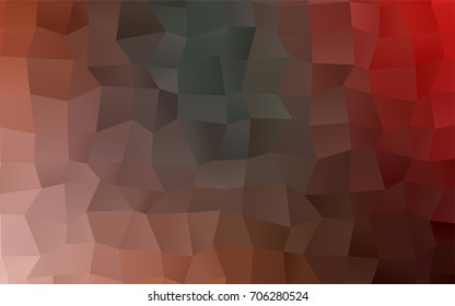Light Green, Red vector abstract textured polygonal background. Blurry rectangular design. The pattern with repeating rectangles can be used for background.