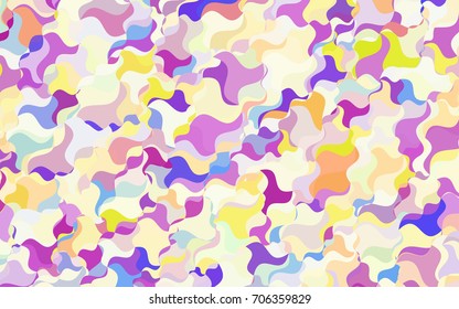 Light Green, Red vector abstract blurred background. Colorful illustration in abstract cranked style with gradient. A completely new design for your business.