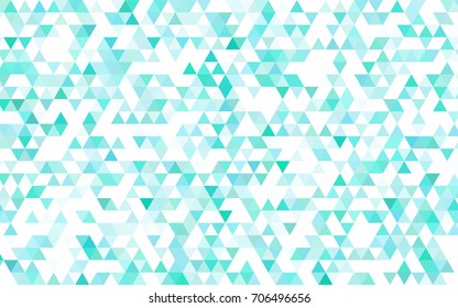 Light Green, Red vector abstract mosaic background. Glitter abstract illustration with an elegant design. A completely new template for your business design.