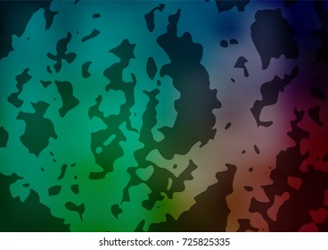 Light green, red vector abstract doodle pattern. Blurred decorative design in Indian style with lines drown by child. The pattern can be used for heads of websites and designs.